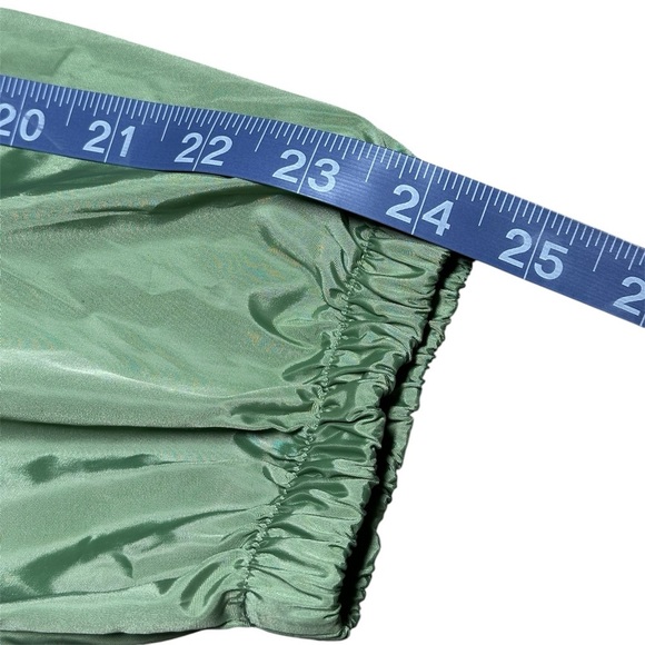 FabFitFun X Bala Green Windbreaker Nylon Jacket S/M - Picture 9 of 9